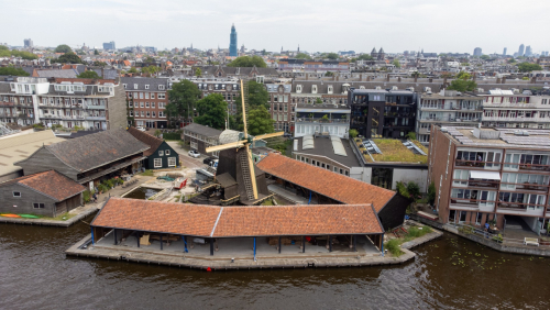 Molenterrein De Otter past aquathermie toe voor duurzame energieopwekking